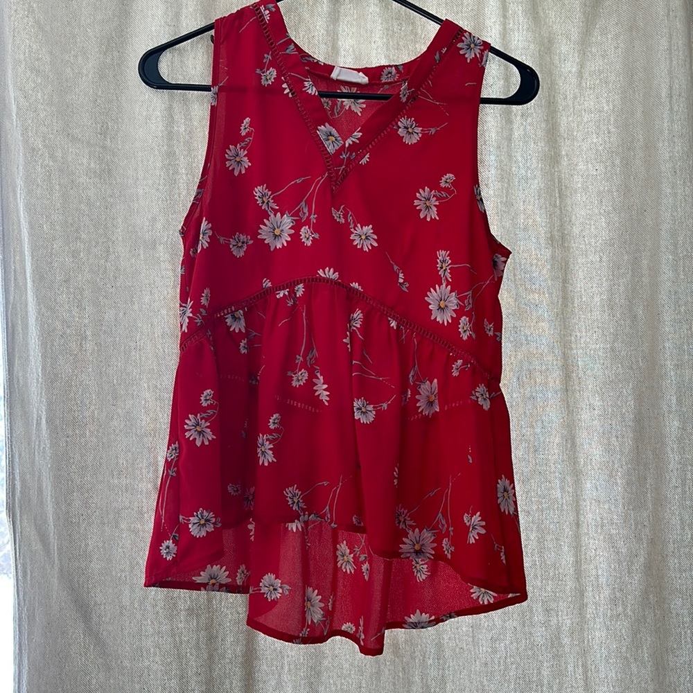 Flowery blouse